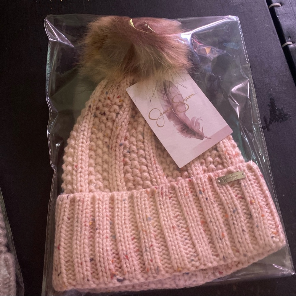 Jessica Simpson Pink and Brown Hair Accessories